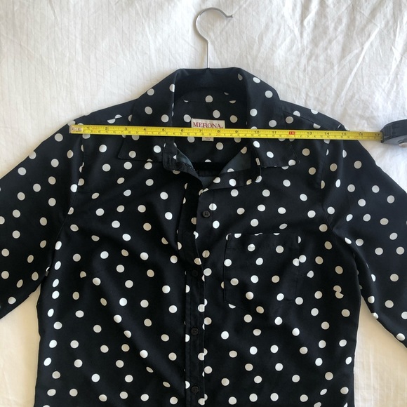 Button up polka dot top - Picture 7 of 11